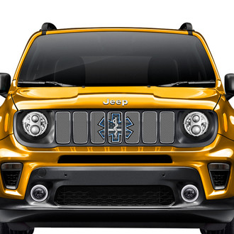 Dirty Acres® - 1-Pc EMS Shield Style Perforated Main Grille