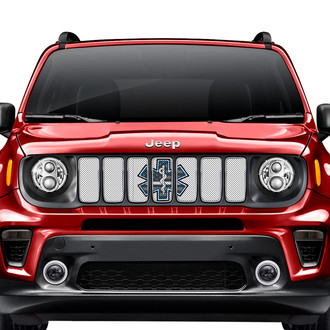 Dirty Acres® - 1-Pc EMS Shield Style Perforated Main Grille