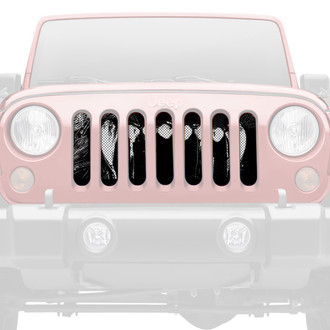 Dirty Acres® - 1-Pc Fangs Style Perforated Main Grille