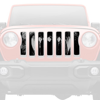 Dirty Acres® - 1-Pc Fangs Style Perforated Main Grille