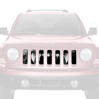 Dirty Acres® - 1-Pc Fangs Style Perforated Main Grille