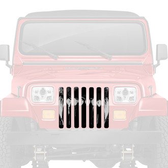 Dirty Acres® - 1-Pc Fangs Style Perforated Main Grille