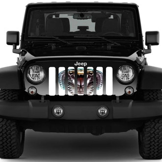 Dirty Acres® - 1-Pc Ferocious Fangs Style Perforated Main Grille
