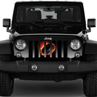 Dirty Acres® - 1-Pc Puck on Fire Style Perforated Main Grille
