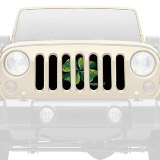 Dirty Acres® - 1-Pc Four Leaf Clover Style Perforated Main Grille