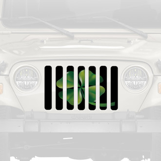 Dirty Acres® - 1-Pc Four Leaf Clover Style Perforated Main Grille