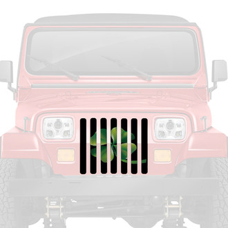 Dirty Acres® - 1-Pc Four Leaf Clover Style Perforated Main Grille