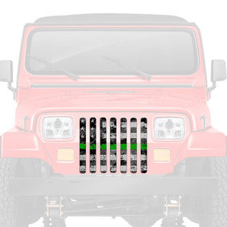 Dirty Acres® - 1-Pc On the Front Line Style Perforated Main Grille