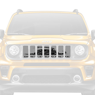 Dirty Acres® - 1-Pc Tactical Gadsden Flag Style Perforated Main Grille