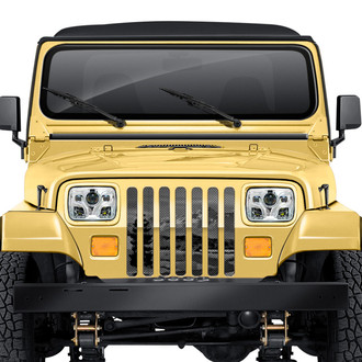 Dirty Acres® - 1-Pc Gray Mountain Pine Style Perforated Main Grille