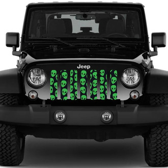 Dirty Acres® - 1-Pc Aliens Style Perforated Main Grille