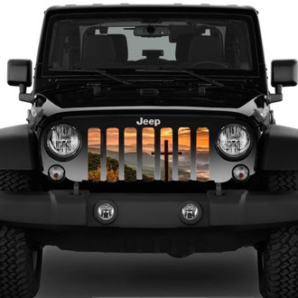 Dirty Acres® - 1-Pc Through Hell and High Water Style Perforated Main Grille