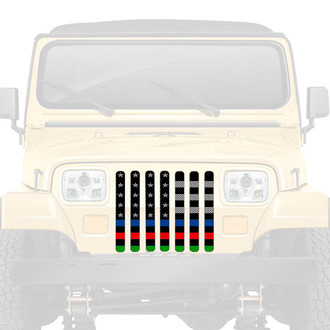 Dirty Acres® - 1-Pc Hold the Line Style Perforated Main Grille