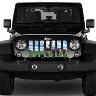 Dirty Acres® - 1-Pc Home on the Range Style Perforated Main Grille