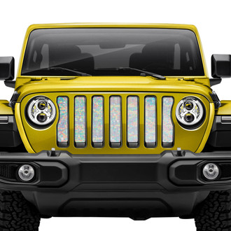 Dirty Acres® - 1-Pc Iridescent Print Style Perforated Main Grille