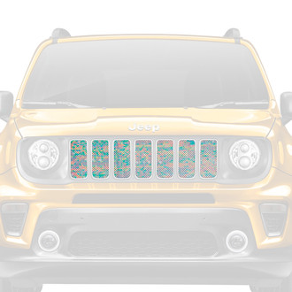 Dirty Acres® - 1-Pc Iridescent Print Style Perforated Main Grille