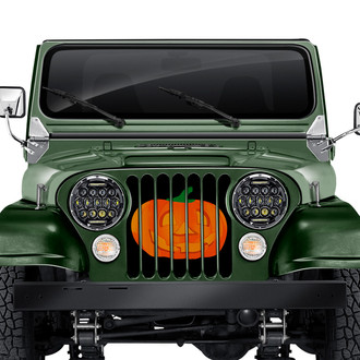 Dirty Acres® - 1-Pc Jack O'Lantern Style Perforated Main Grille