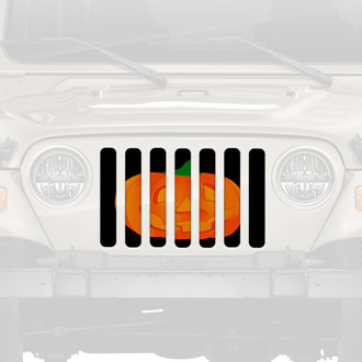 Dirty Acres® - 1-Pc Jack O'Lantern Style Perforated Main Grille