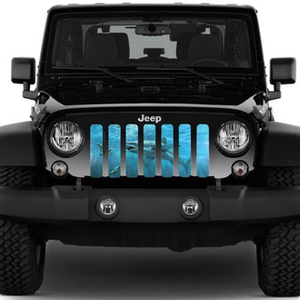 Dirty Acres® - 1-Pc Jaws Style Perforated Main Grille