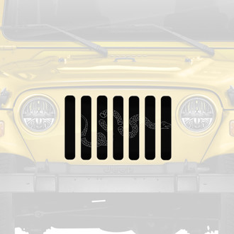 Dirty Acres® - 1-Pc Join or Die Style Perforated Main Grille