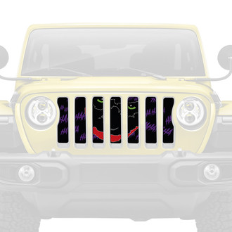Dirty Acres® - 1-Pc Joker Style Perforated Main Grille