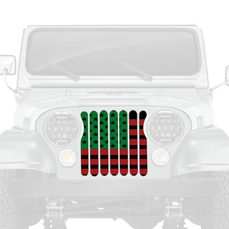 Dirty Acres® - 1-Pc Juneteenth Style Perforated Main Grille