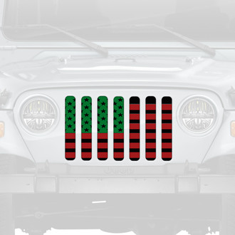 Dirty Acres® - 1-Pc Juneteenth Style Perforated Main Grille