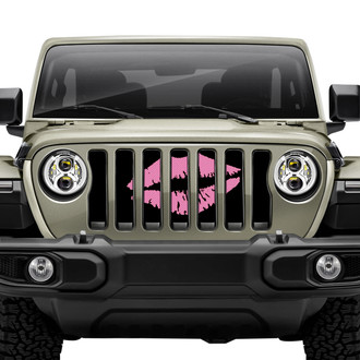 Dirty Acres® - 1-Pc Muah! Kiss Style Perforated Main Grille