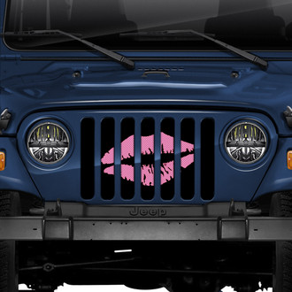 Dirty Acres® - 1-Pc Muah! Kiss Style Perforated Main Grille