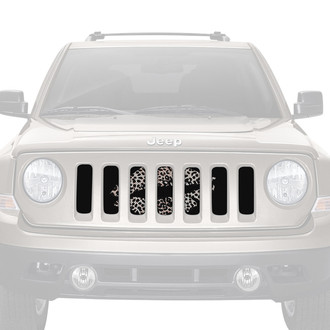 Dirty Acres® - 1-Pc Leopard Kiss Style Perforated Main Grille