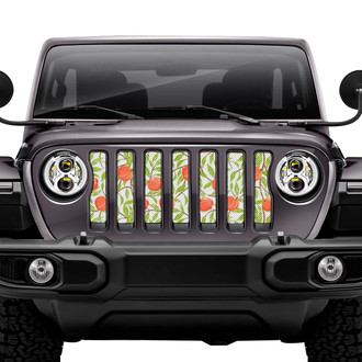 Dirty Acres® - 1-Pc "Life's a Peach" Style Perforated Main Grille