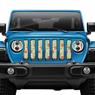 Dirty Acres® - 1-Pc "Life's a Peach" Style Perforated Main Grille
