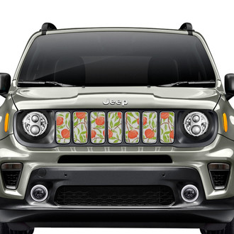 Dirty Acres® - 1-Pc "Life's a Peach" Style Perforated Main Grille