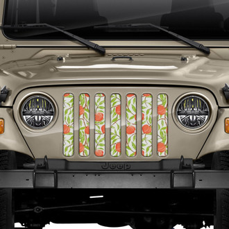 Dirty Acres® - 1-Pc "Life's a Peach" Style Perforated Main Grille