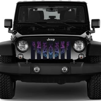 Dirty Acres® - 1-Pc Lotus Style Perforated Main Grille