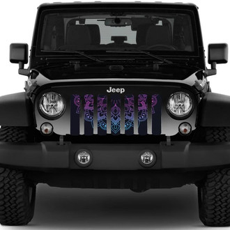 Dirty Acres® - 1-Pc Lotus Flower Mandala Style Perforated Main Grille