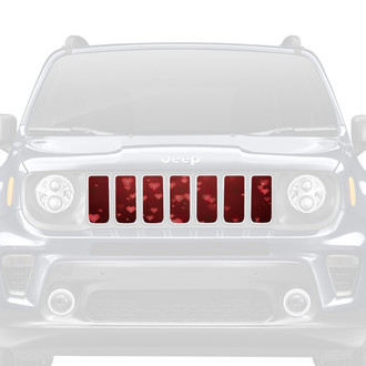 Dirty Acres® - 1-Pc Love Struck Style Perforated Main Grille