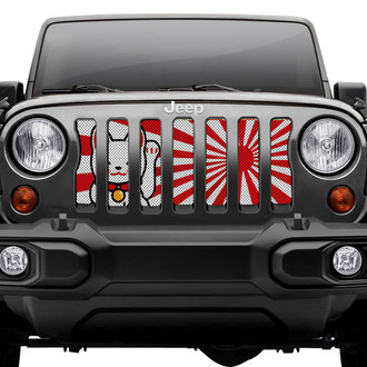 Dirty Acres® - 1-Pc Lucky Cat Style Perforated Main Grille