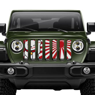 Dirty Acres® - 1-Pc Lucky Cat Style Perforated Main Grille