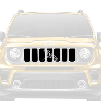 Dirty Acres® - 1-Pc Mamba Snake Style Perforated Main Grille