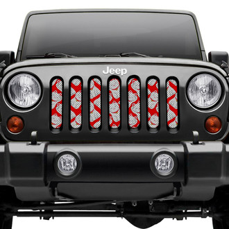 Dirty Acres® - 1-Pc Maneki Neko Style Perforated Main Grille