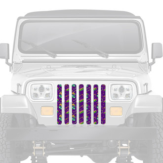 Dirty Acres® - 1-Pc Mardi Gras Style Perforated Main Grille