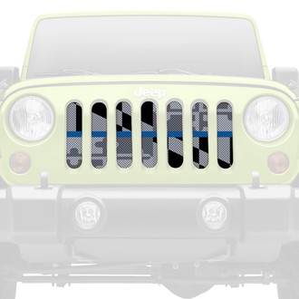 Dirty Acres® - 1-Pc Maryland Tactical Back the Blue Style Perforated Main Grille