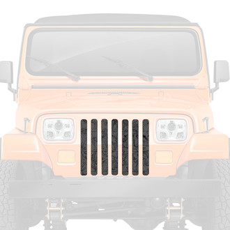 Dirty Acres® - 1-Pc Moab Topography Map Canyon Lands Style Gray Perforated Main Grille
