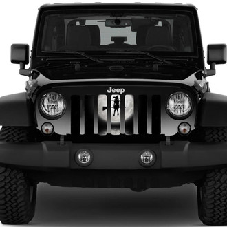 Dirty Acres® - 1-Pc Moon Witch Style Perforated Main Grille