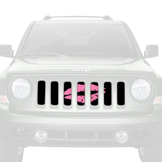 Dirty Acres® - 1-Pc Muah! Kiss Style Perforated Main Grille