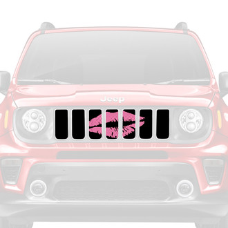 Dirty Acres® - 1-Pc Muah! Kiss Style Perforated Main Grille