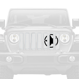 Dirty Acres® - 1-Pc Oscar Mike Style Perforated Main Grille