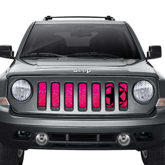 Dirty Acres® - 1-Pc Oscar Mike Style Pink Fleck Perforated Main Grille
