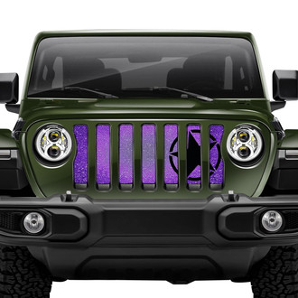 Dirty Acres® - 1-Pc Oscar Mike Style Purple Fleck Perforated Main Grille